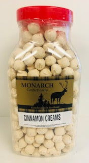 Monarch Confectionery Cinnamon Creams Jar 1 x 2kg
