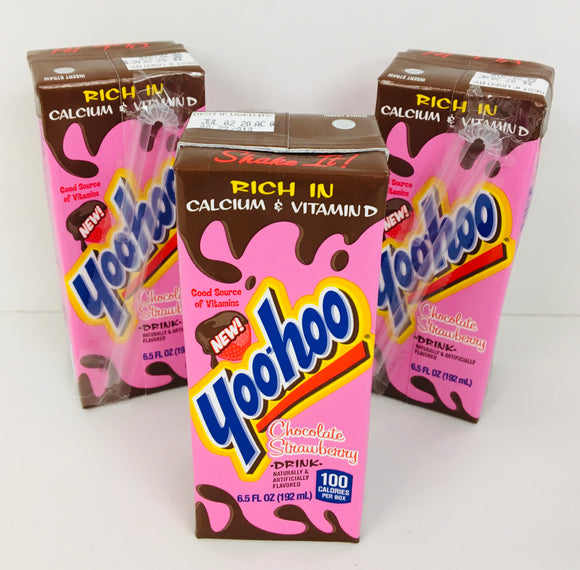 Yoo-Hoo Strawberry Chocolate Drink Cartons 40 x 192ml