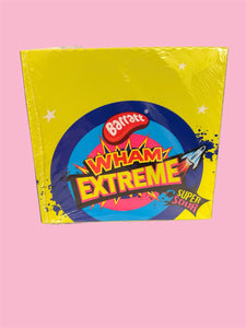 Barratt Wham Extreme Bars - Super Sour 50 x 25g