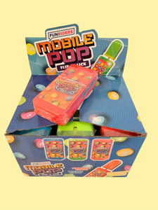 Funriders  Mobile Phone, Flip 'N' Lick Lollipop - 12pk x 30g