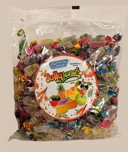 Yummy's - Jollyland Fruit Flavoured Jelly Candy - Gelatine Free - 1kg bag