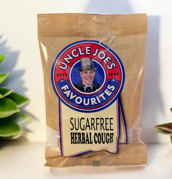 Uncle Joe's - Sugar Free Herbal Cough - Pre-Packs 12 x 60g