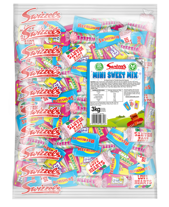Swizzels Mini Sweet Mix Bulk 1 x 3kg