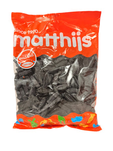 Matthijs - Dutch Liquorice  Fish -  1k Bag