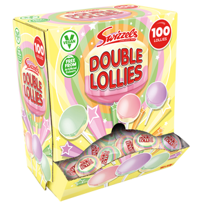 Swizzels Matlow Double Lollies 100 x 8.5g - Vegan