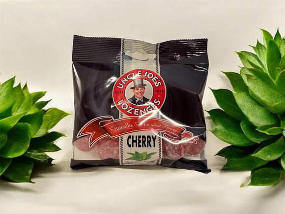 Uncle Joe's - Cherry Lozenges - Pre-Packs 12 x 70g