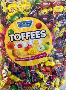 Yummy's - Fruit Flavoured Centre Filled Soft Candy - 1kg