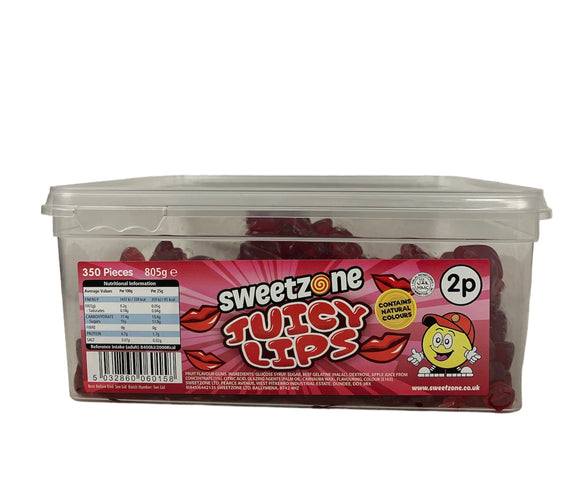 SweetZone 2p Juicy Lips 1 x 805g Tub - Halal