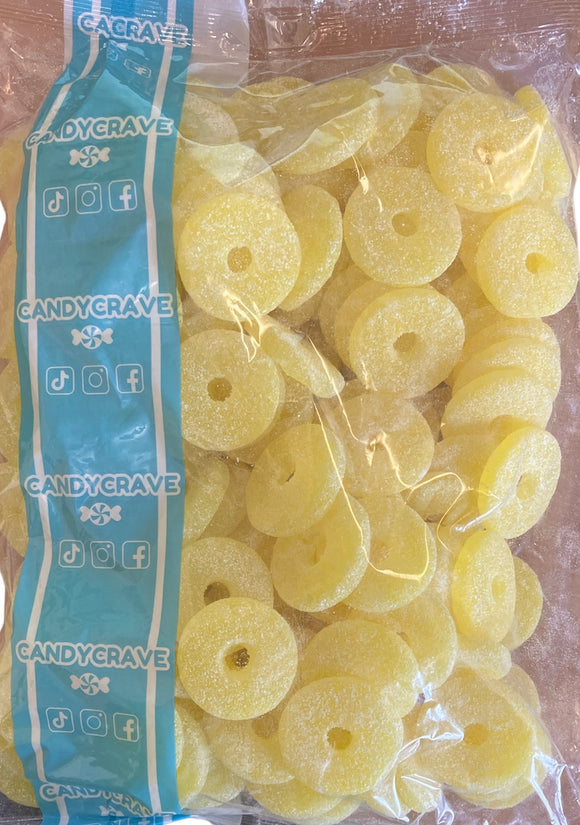 Candy Crave (Mon) Fizzy Pineapple Slice - Vegan (1x2kg) Bag