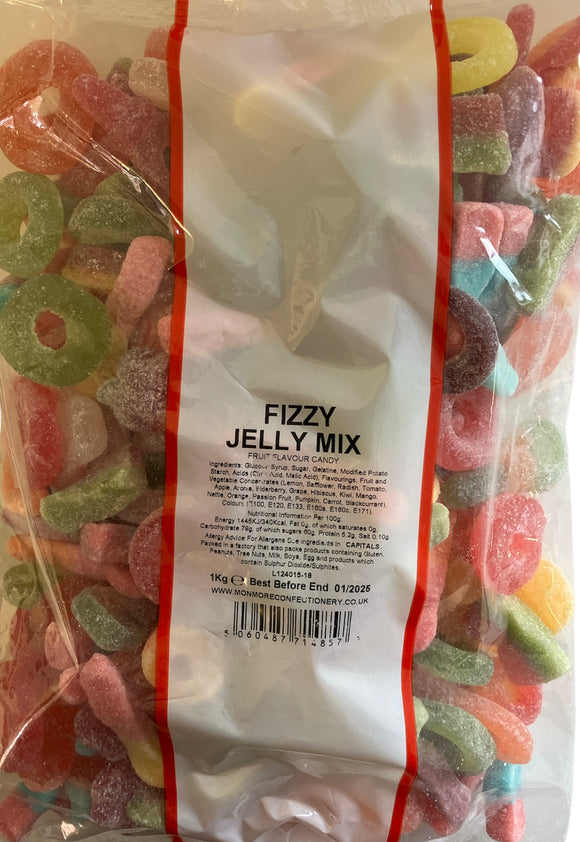 Candy Crave (Mon) Fizzy Jelly Mix - 1kg bag