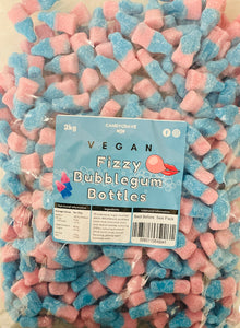 Candy Crave (Mon) Fizzy Bubblegum Bottles - Vegan (1x2kg) Bags