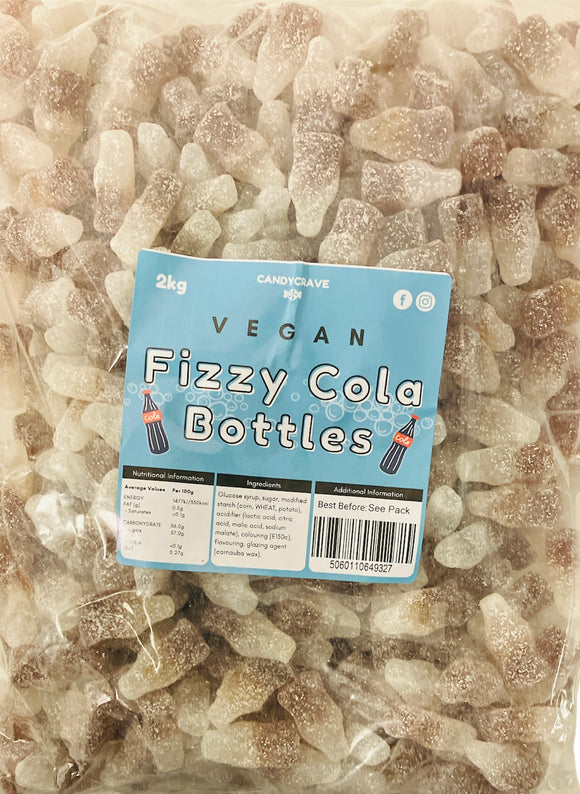 Candy Crave (Mon) Fizzy Cola Bottle - Vegan (1x2kg) Bags