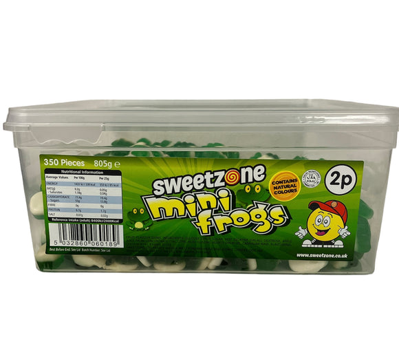 SweetZone 2p Mini Frogs 1 x  805g = Halal
