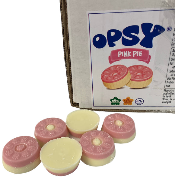 Candy Crave (Mon) Opsy Pink Pie - 3kg Box - Halal - Vegetarian