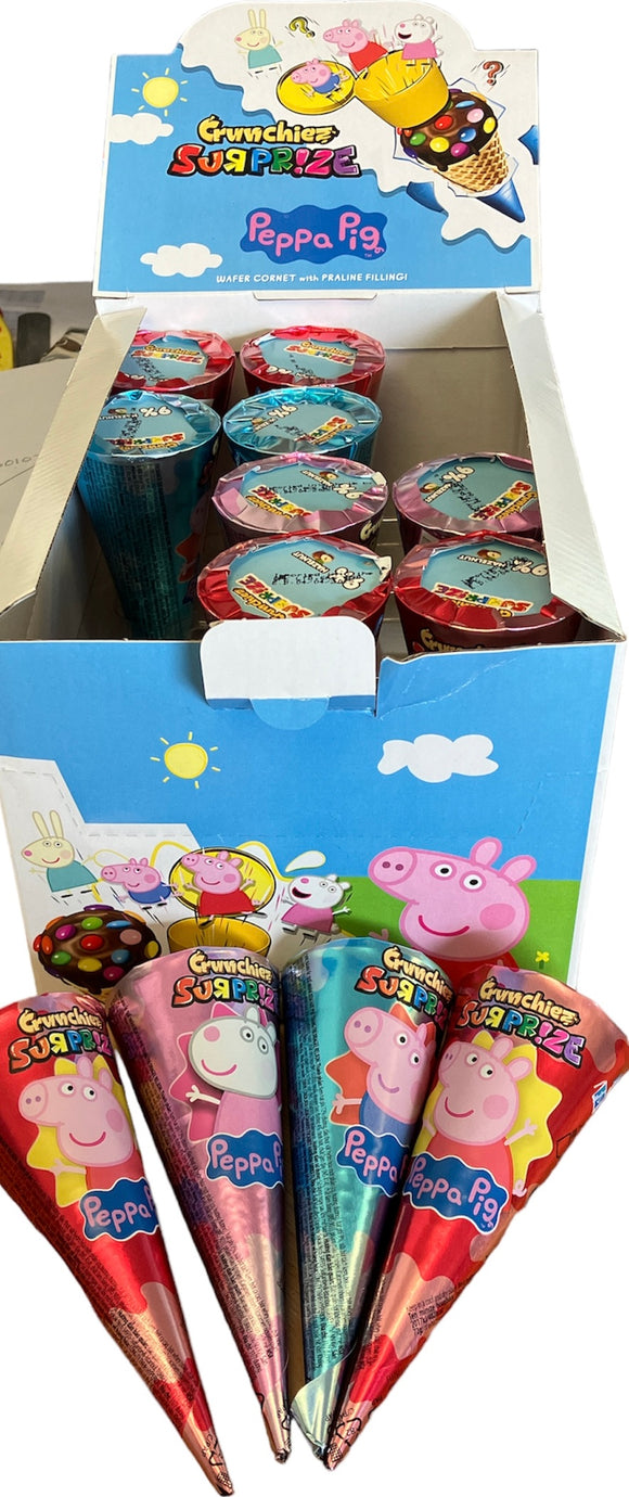 Johny Bee - Peppa Pig Crunchies Surprise - 12 x 25g