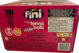Fini Tennis Ball Gum 200 pk - No Gluten - No Fat