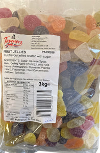 Barratt / Tangerine Taveners Fruit Jellies Bulk Bag 1 x 3kg