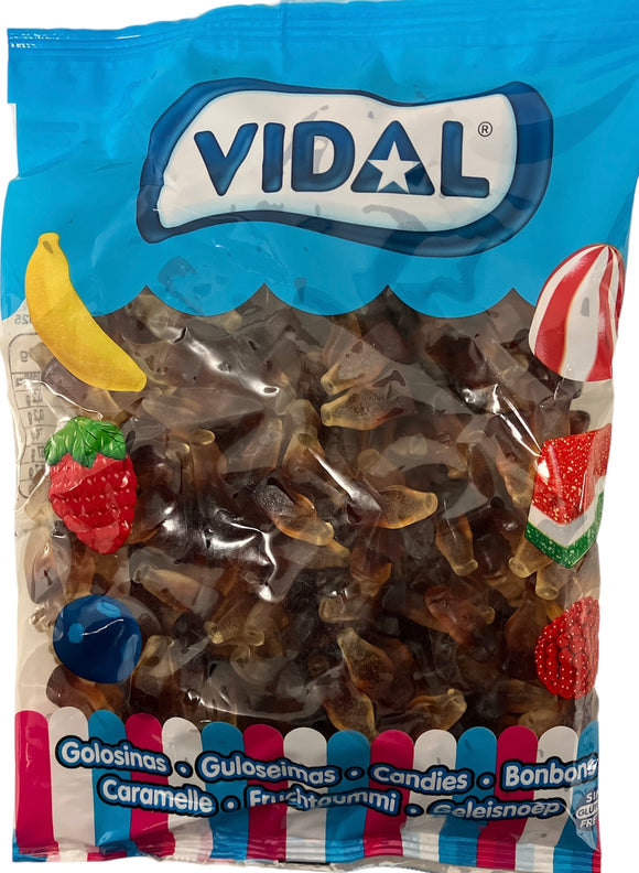 Vidal Small Cola Bottle - Gluten Free - 1kg Bag