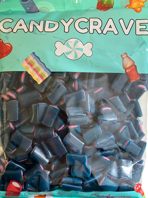 Candy Crave (Mon) Energy Drink Flav Sweet Soft Filled Candy Stick - Vegan - Halal - 1kg Bags