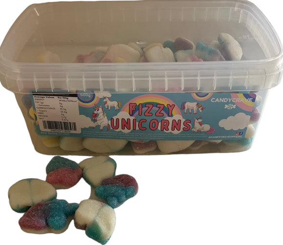 Candy Crave (Mon) Fizzy Unicorns - 600g Tub