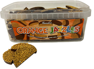 Hannah's Orange and Chocolate Jazzles Tub