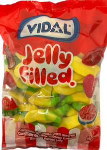 Vidal Filled Banana  - 1kg Bag