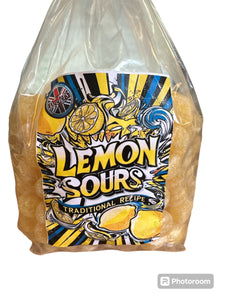 Mitre Confectionery - Lemon Sours Poly Bag 1 x 3kg