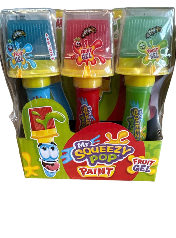 Johny Bee - Mr Squeezy Pop - Lollipop & Gel Candy Paint & Pot- 18 x 32g