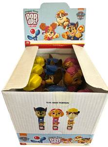 Bip - Paw Patrol Pop Up Lollipops - SUGAR FREE - 12pk  x 10g - free from artificial colour & flavour