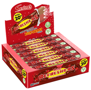 Swizzels Matlow Cherry Cola Flavour Chew Bars 60 pack - Vegan