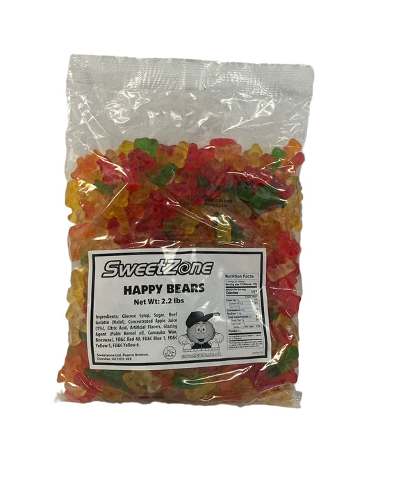 Sweetzone Premium Jelly Happy Bears 1kg Bag