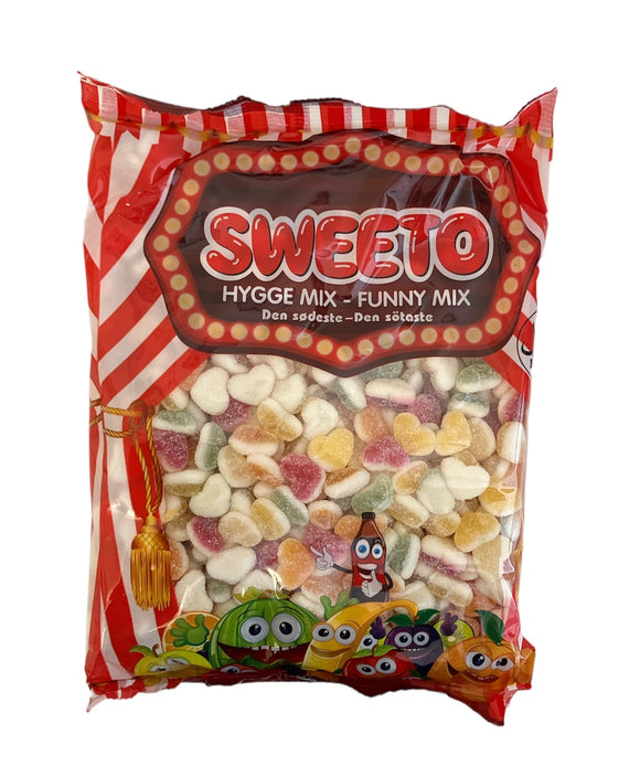 Sweeto Funny Mix- Fruit Flavoured Sugar Mix Dot - 1kg bag