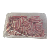 Sweeto Strawberry Flavour Red & White Sour Belt (1 x 1kg) = 39p Per 100g