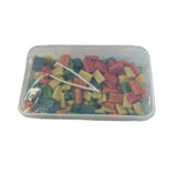 Sweeto Fruit Flavour Fizzy Mix Filled Bricks  (1 x 1kg) = 39p Per 100g