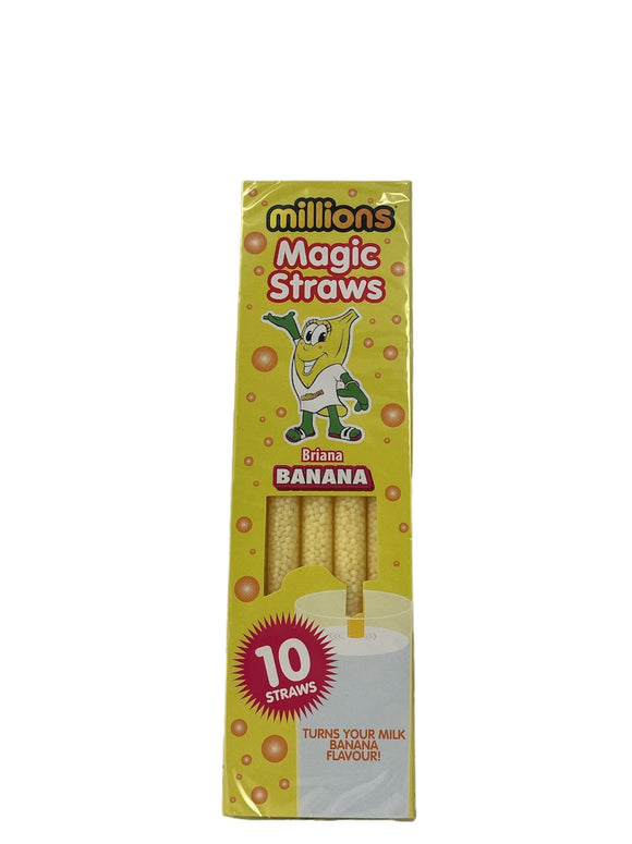 Millions Magic Straws Banana