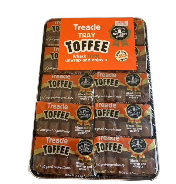 Walkers Nonsuch Treacle Toffee Tray 10 x 100g - Gluten Free