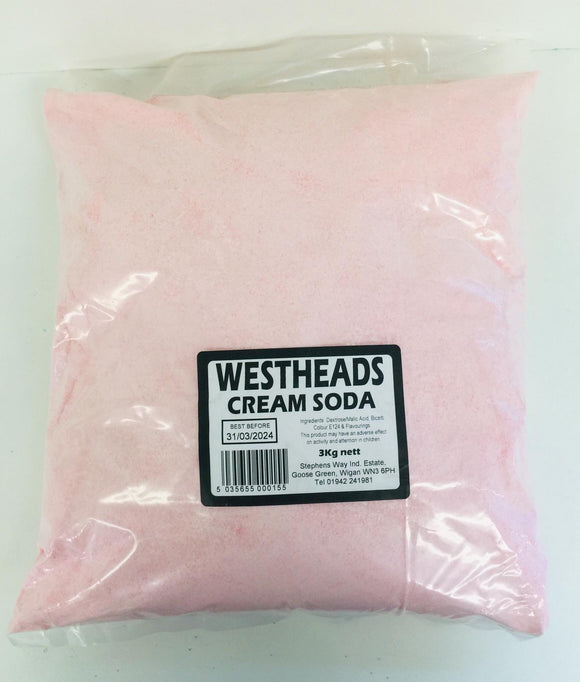 Westheads Cream Soda 3kg Bag