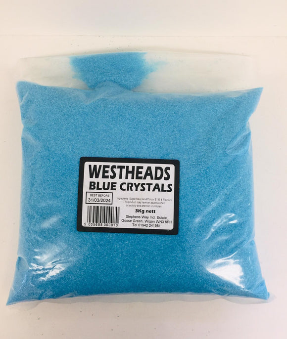 Westheads Blue Crystals 3kg Bag