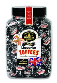 Walkers Nonsuch Liquorice Toffee Jar 1 x 1.25kg