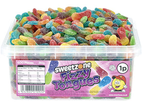 SweetZone 1p Fizzy Tongues 1 x 600pk