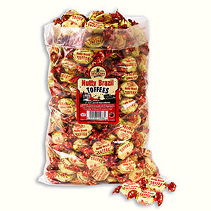 Walkers Nonsuch Nutty Brazil Toffee Poly Bag 1 x 2.5kg
