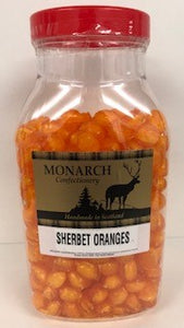 Monarch Confectionery Sherbet Orange Jar 1 x 3kg