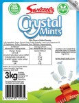 Swizzels Crystal Mints Bulk 1 x 3kg