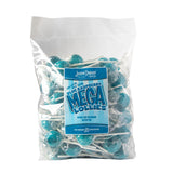 Joseph Dobson Wrapped Mega Lollies Blue Raspberry Poly Bag 1 x 80pk = 12.5p Per Lolly