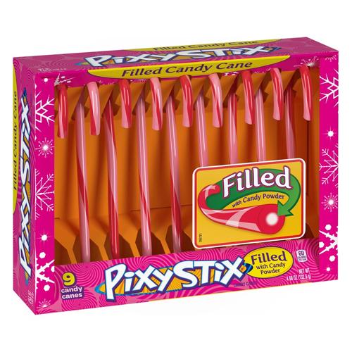 Pixy Stix Candy Canes 12 x 15g