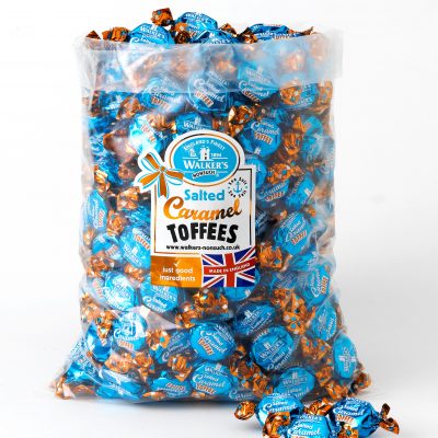 Walkers Nonsuch Salted Caramel Toffee Poly Bag 1 x 2.5kg