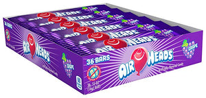 Airheads Grape Chew Bars 36 x 16g