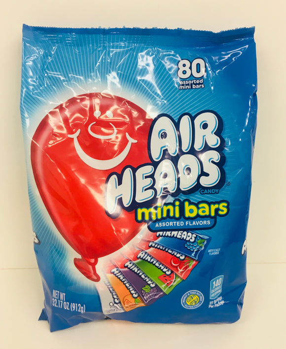 Airheads Assorted Mini Bars 80pk