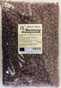 Bonnerex Chocolate Flavour Coated Honeycomb Bites 3kg Bag