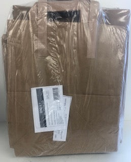 RPS Brown Large Take Away Food Carrier Bags 10